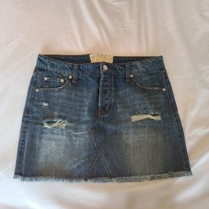 Brand New Altar'd State Denim Skirt